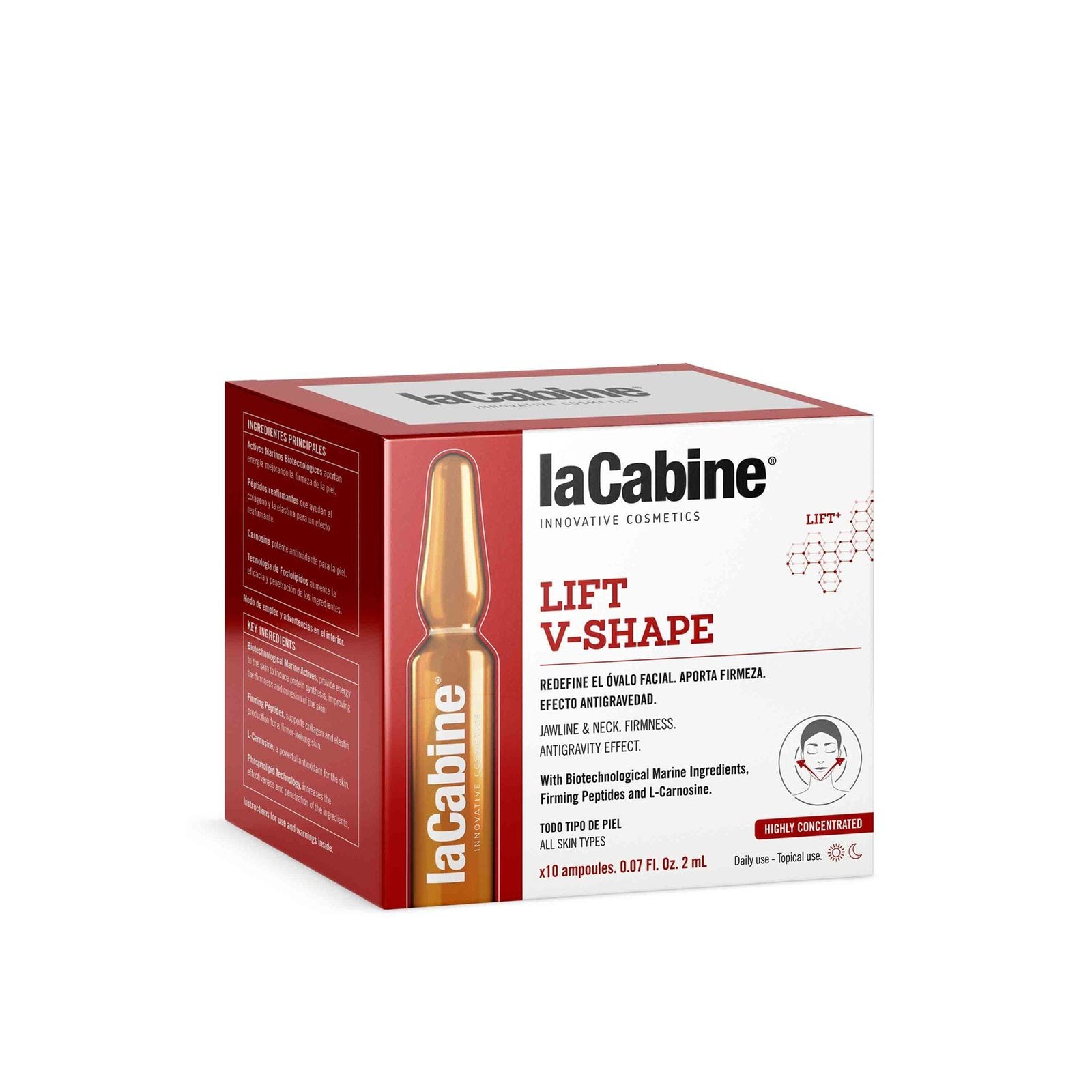 La Cabine Lift V-Shape Concentrated Ampoules 10x2ml