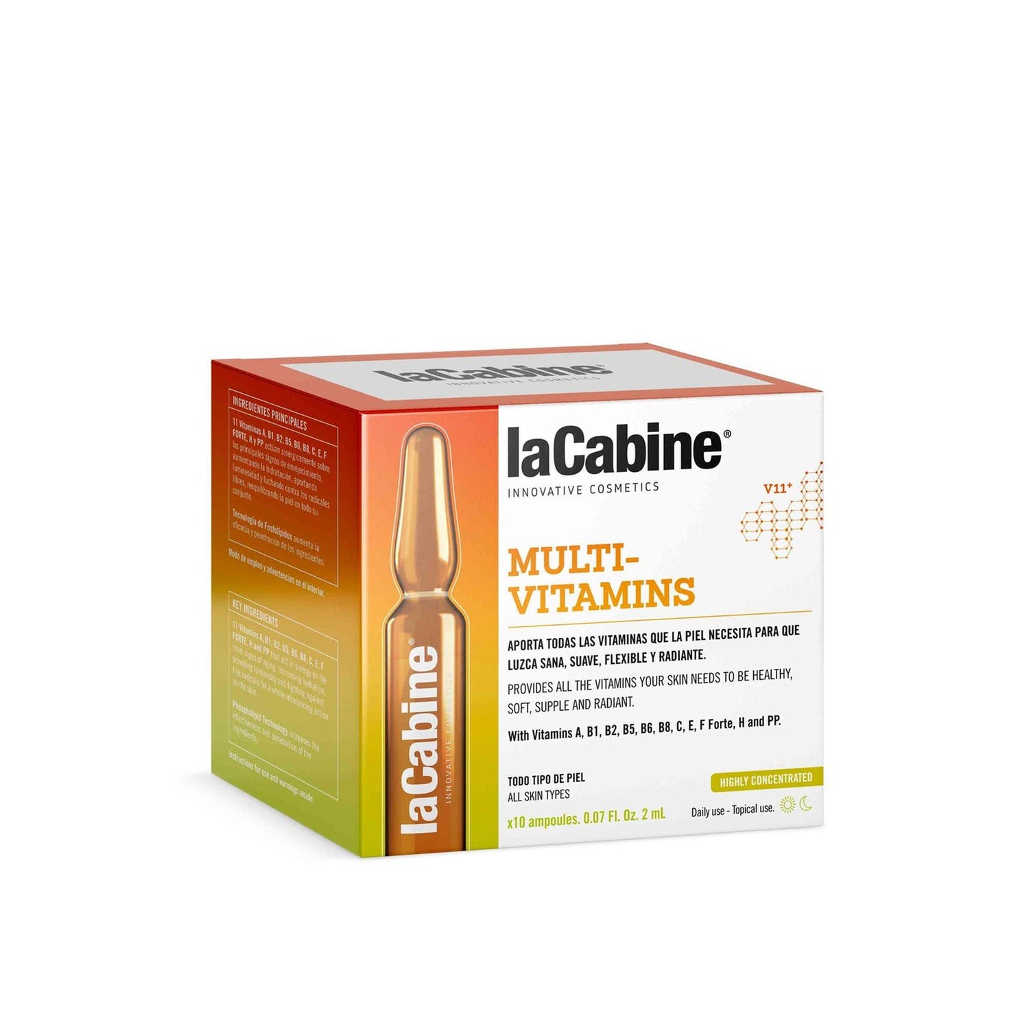 La Cabine Multi-Vitamins Concentrated Ampoules 10x2ml