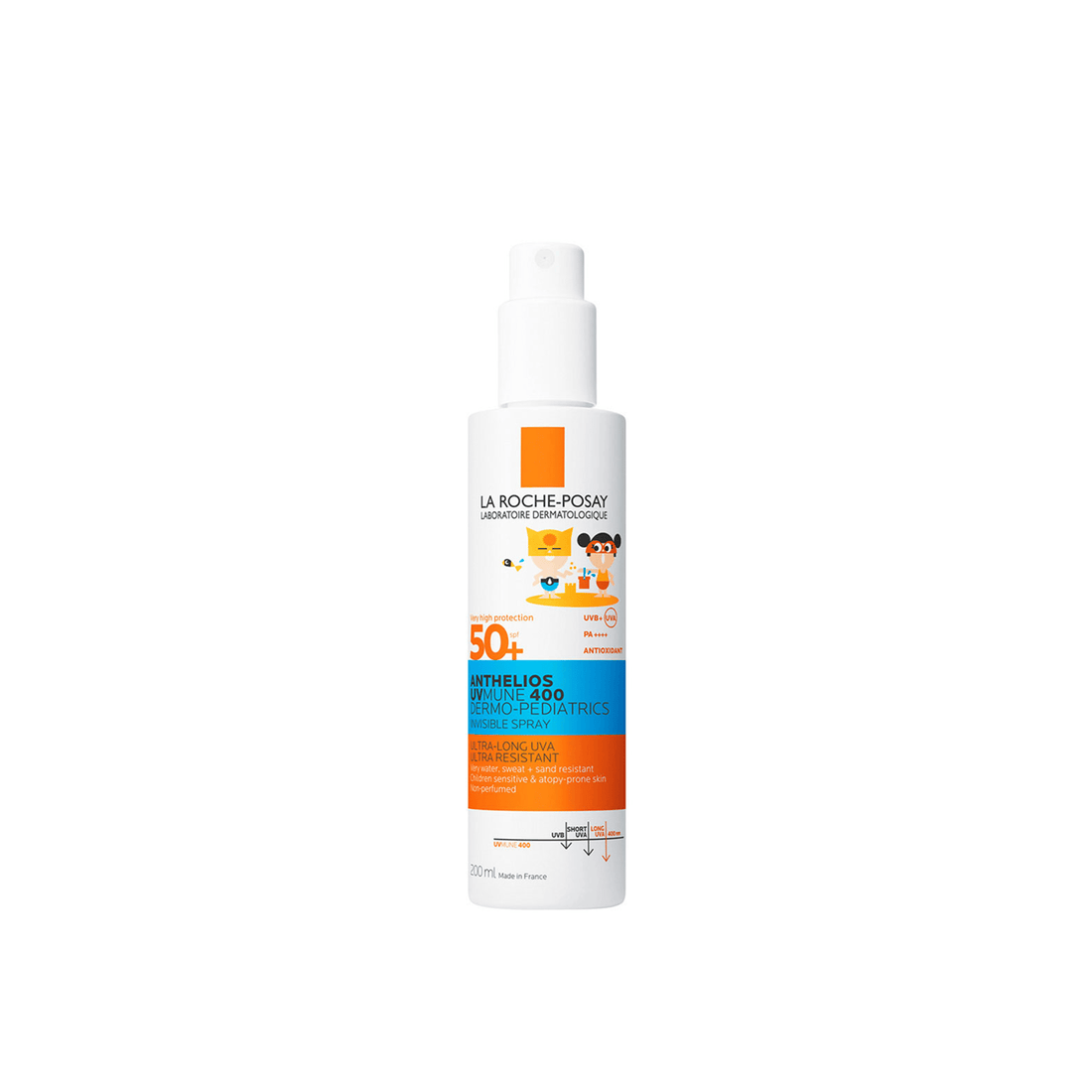 La Roche-Posay Anthelios UVMune 400 Dermo-Pediatrics Invisible Spray SPF50+ 200ml