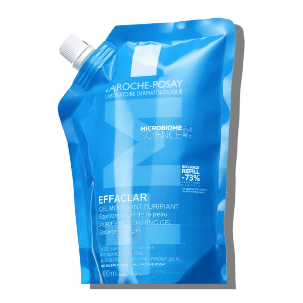 La Roche Posay Effaclar Gel Limpiador Purificante Rellenable 400 ml