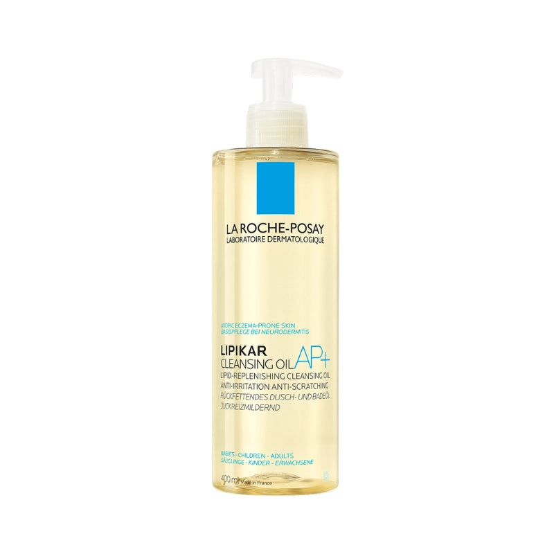 La Roche Posay Lipikar Ap+ Cleansing Oil Anti-Irritation Body Cleanser For Atopic Skin 400 Ml