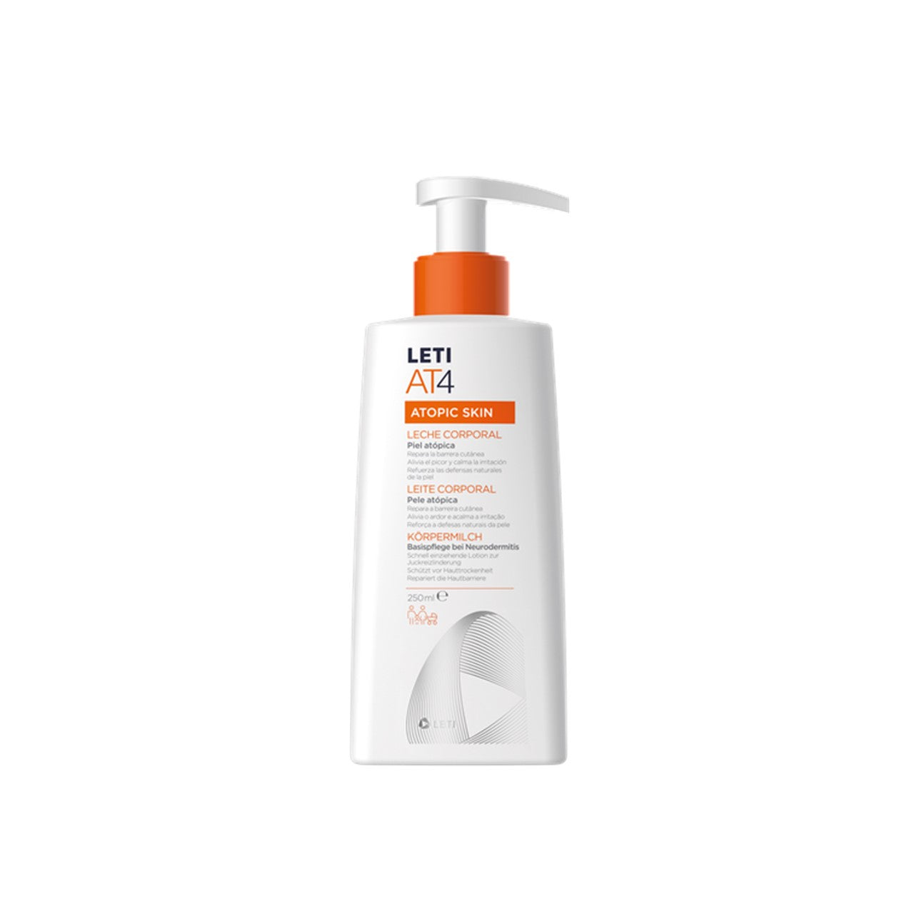 Leti Pharma Letiat4 Atopic Skin Body Milk 250 ml