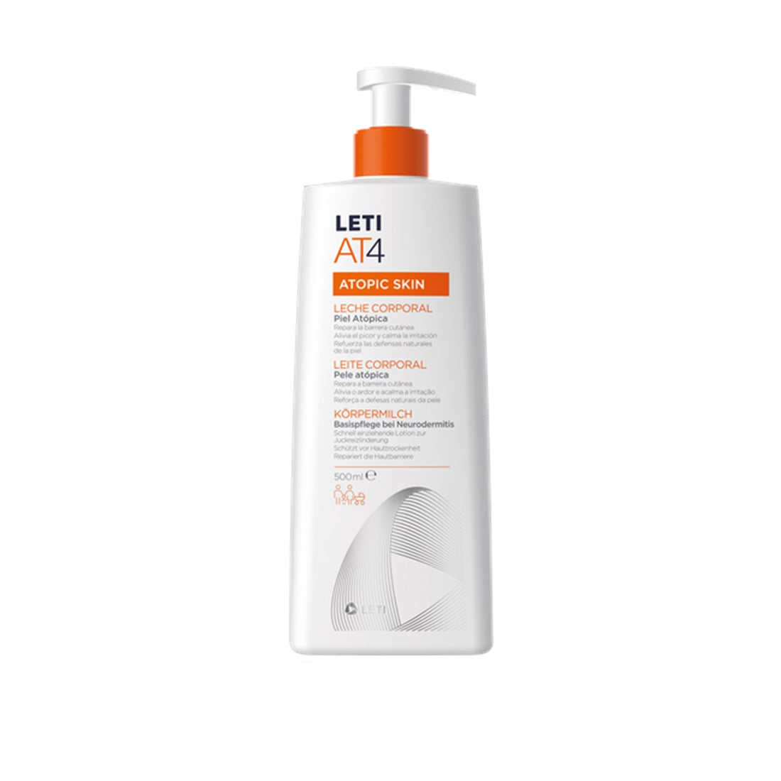 Leti Pharma LetiAT4 Atopic Skin Body Milk 500ml
