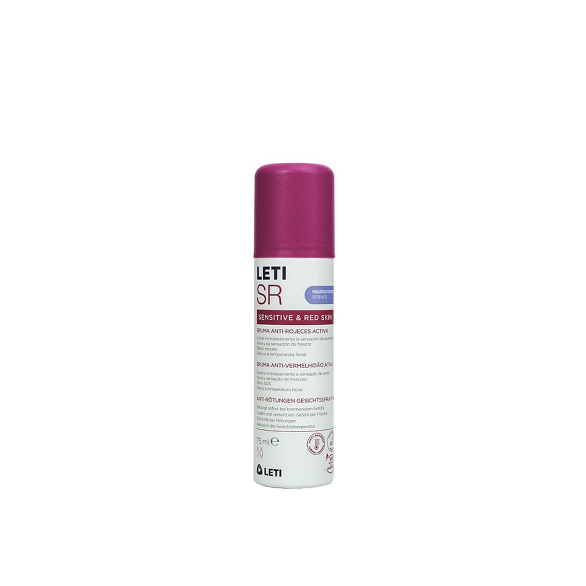 Leti Pharma Letisr Sensitive &amp; Red Skin Active Anti-Redness Mist 75 ml