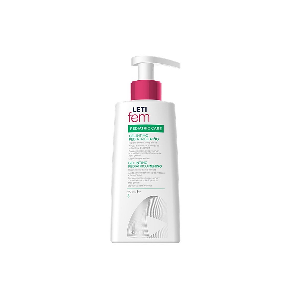 Leti Pharma LETIfem Gel Íntimo Pediátrico Menino 250ml