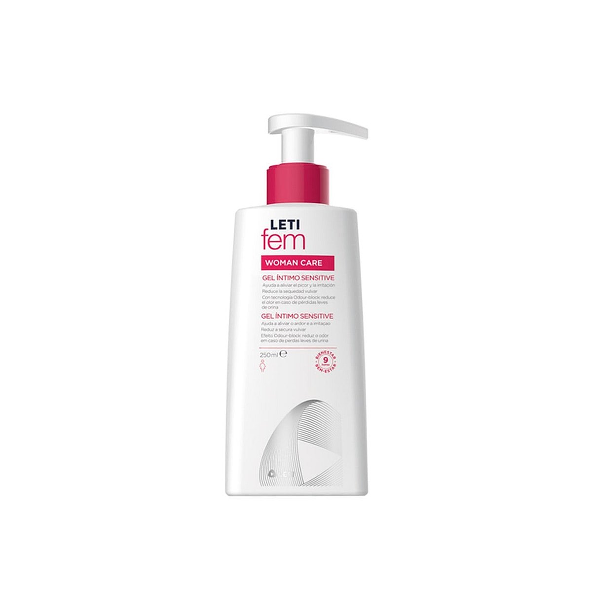 Leti Pharma LETIfem Woman Care Gel Íntimo Sensível 250ml