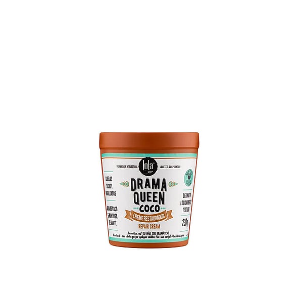Lola Cosmetics Drama Queen Coconut Repair Cream Hair Mask 230g