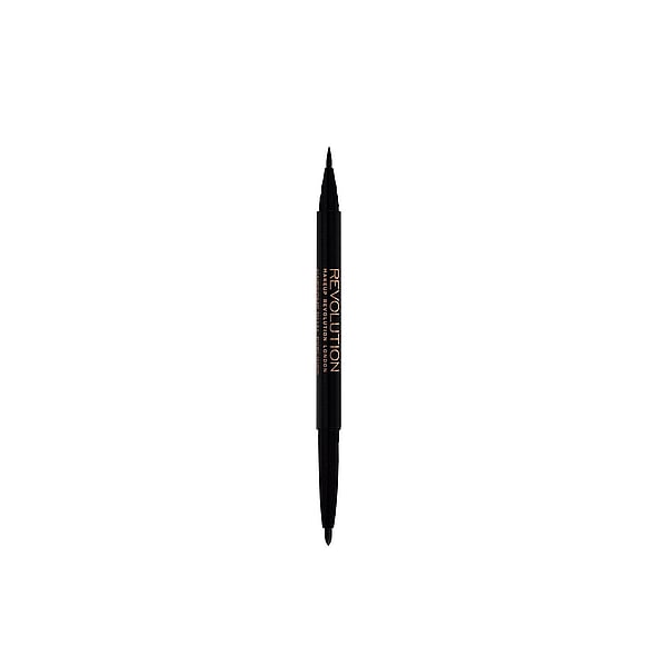 Makeup Revolution Felt &amp; Kohl Eyeliner Duo Black