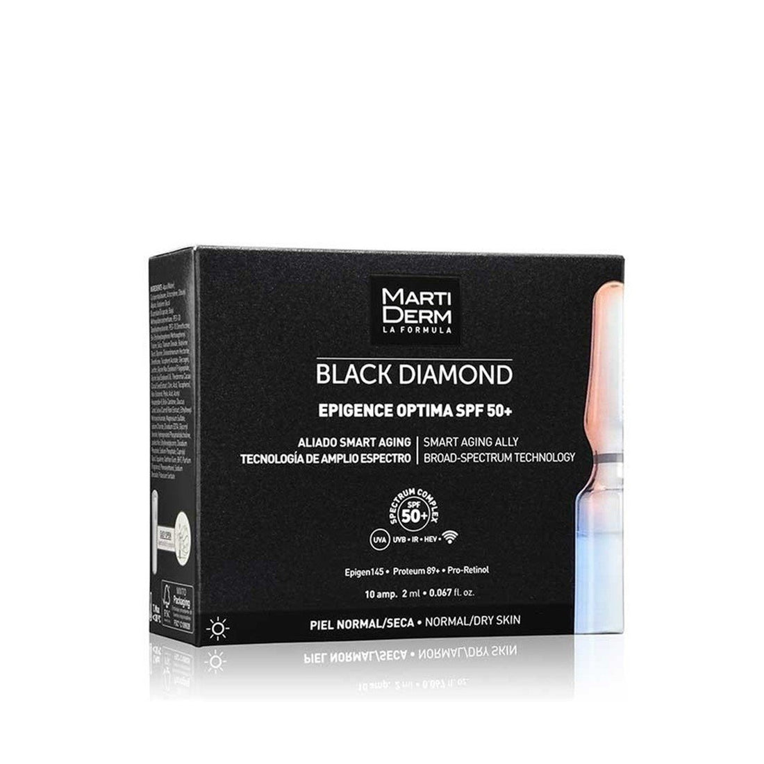 Martiderm Black Diamond Epigence Optima SPF50+ 10x2ml