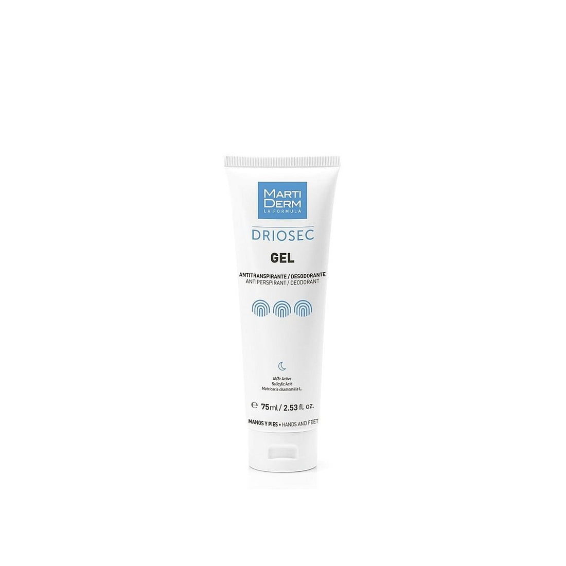 Martiderm Driosec Antiperspirant Gel for Hands and Feet 75 ml