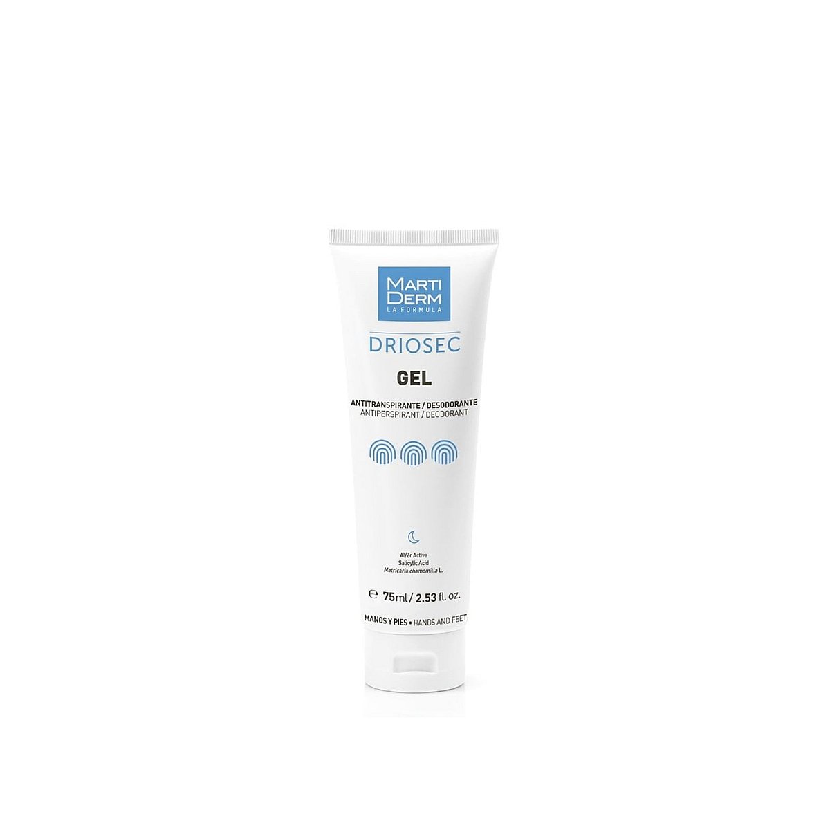 Martiderm Driosec Antiperspirant Gel for Hands and Feet 75 ml