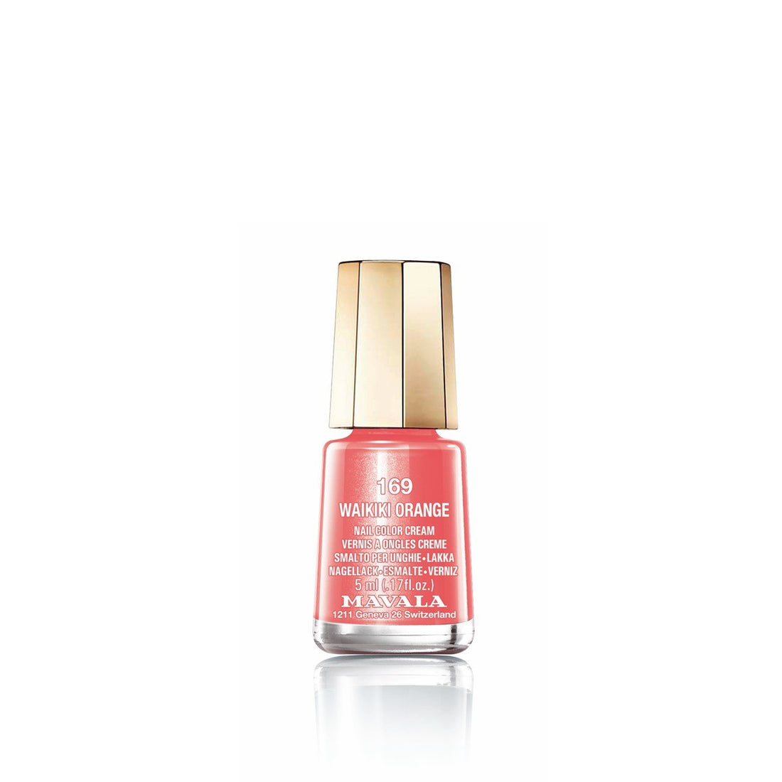 Mavala Nail Color Cream 169 Waikiki Orange 5ml