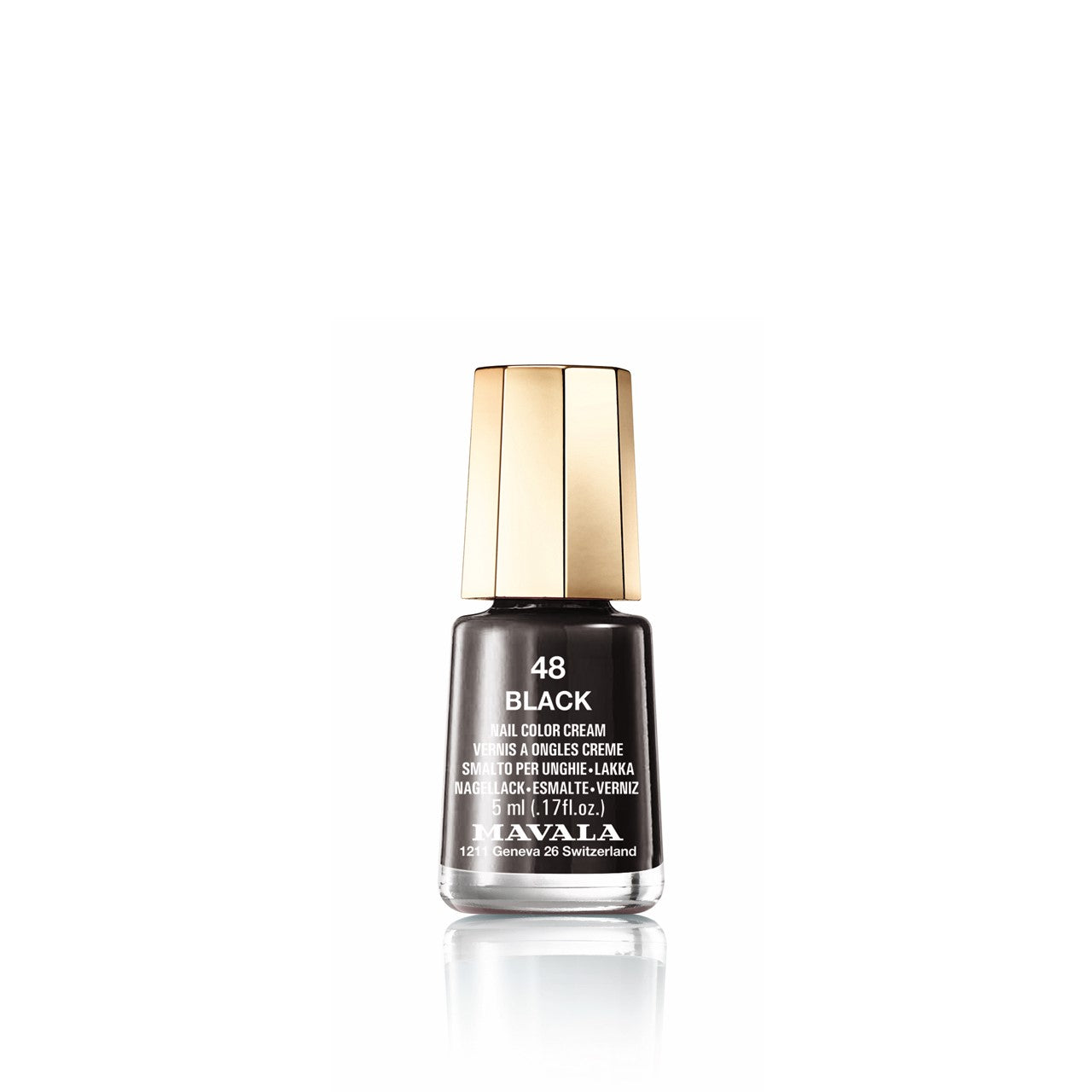 Mavala Nail Color Cream 48 Black 5ml