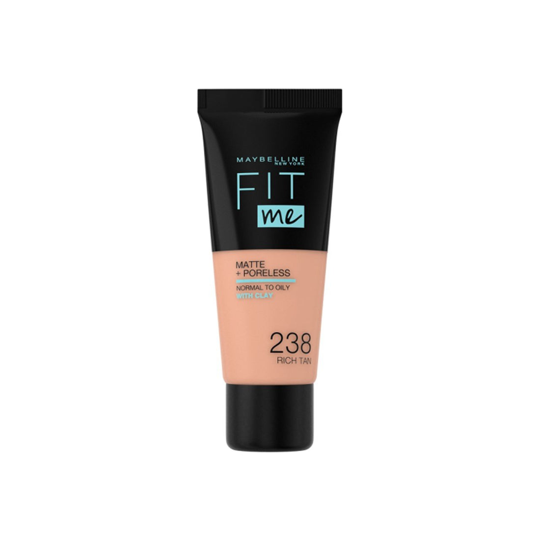 Maybelline Fit Me Matte &amp;amp; Poreless Foundation 238 Rich Tan 30ml