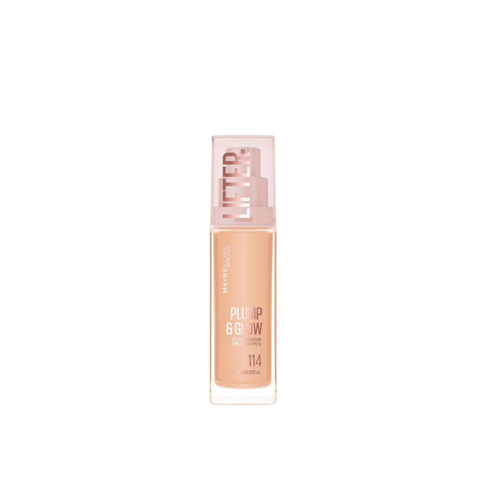 Maybelline Lifter Plump &amp; Glow Base SPF15 114 30ml