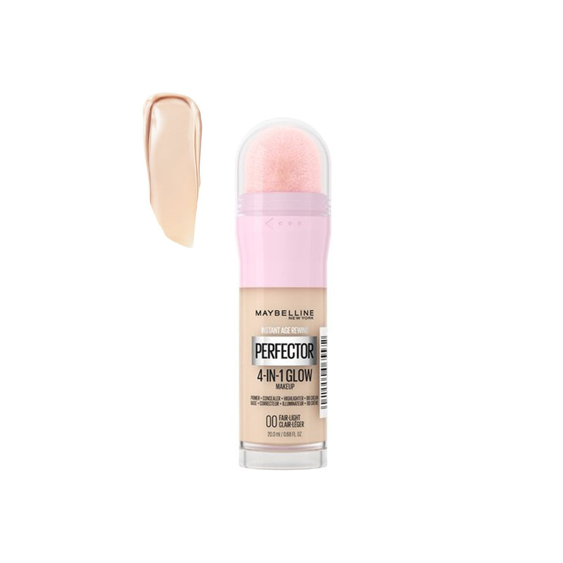 Maybelline Perfector 4-In-1 Glow Makeup 00 Fair Light 20ml