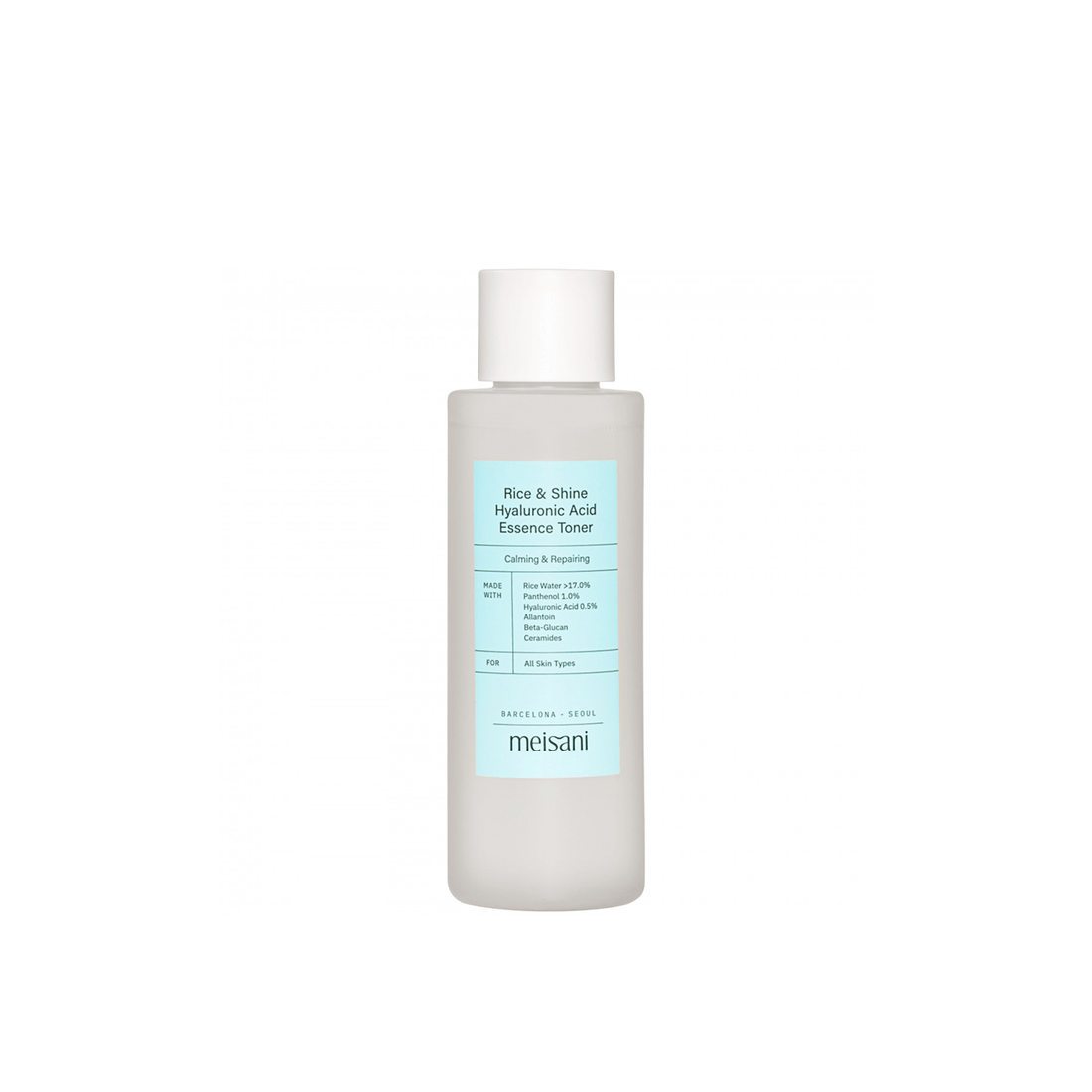 Meisani Rice & Shine Hyaluronic Acid Essence Toner 150ml