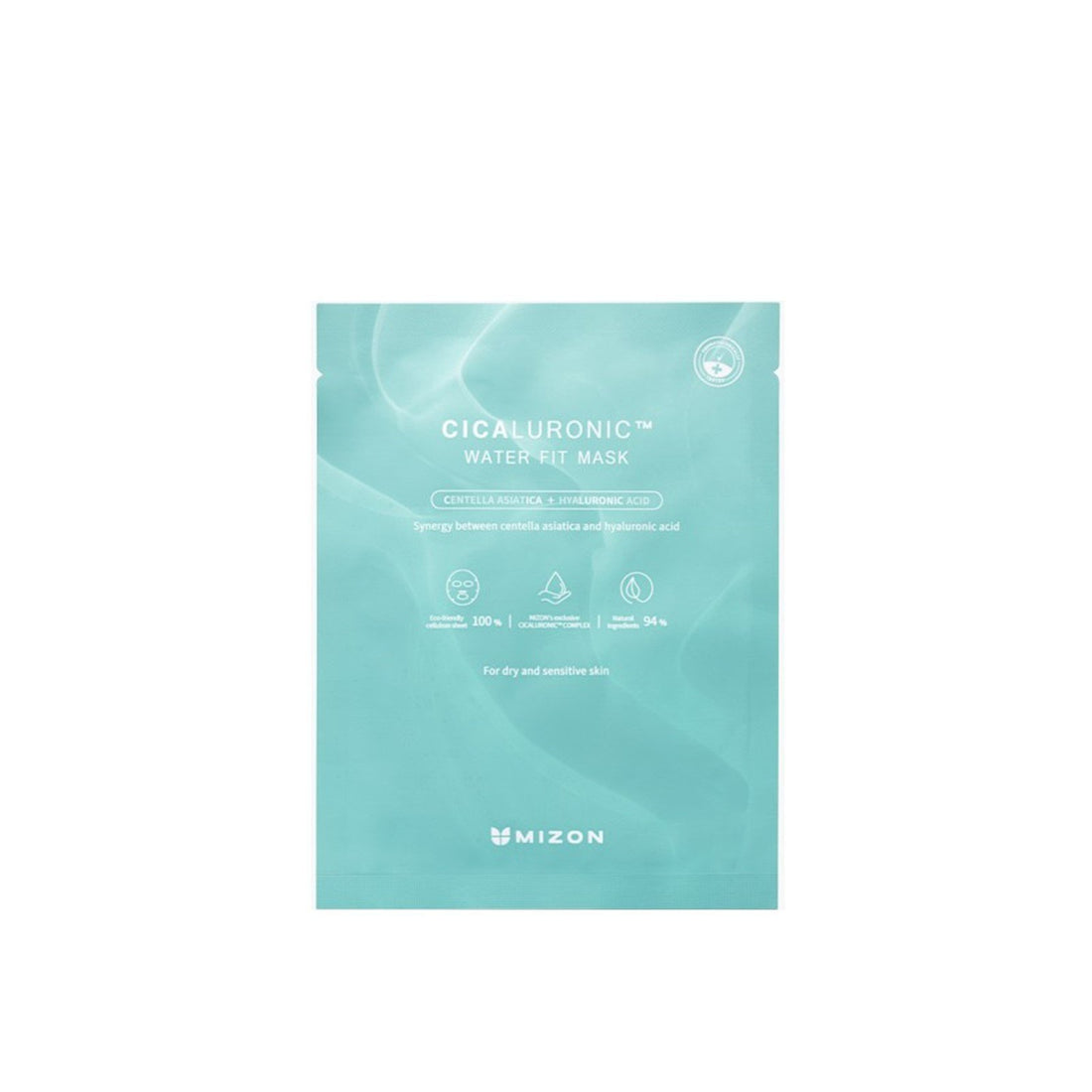 Mizon Cicaluronic Water Fit Mask 24g