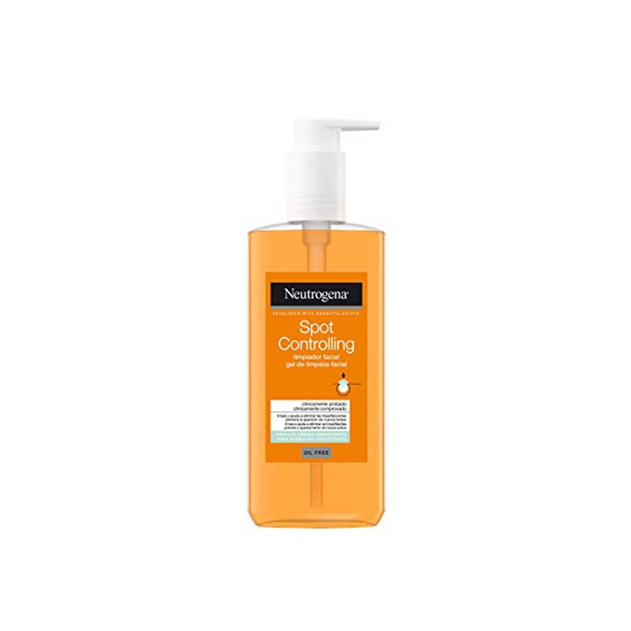 Neutrogena Spot Controlling Oil-Free Facial Cleanser 200ml