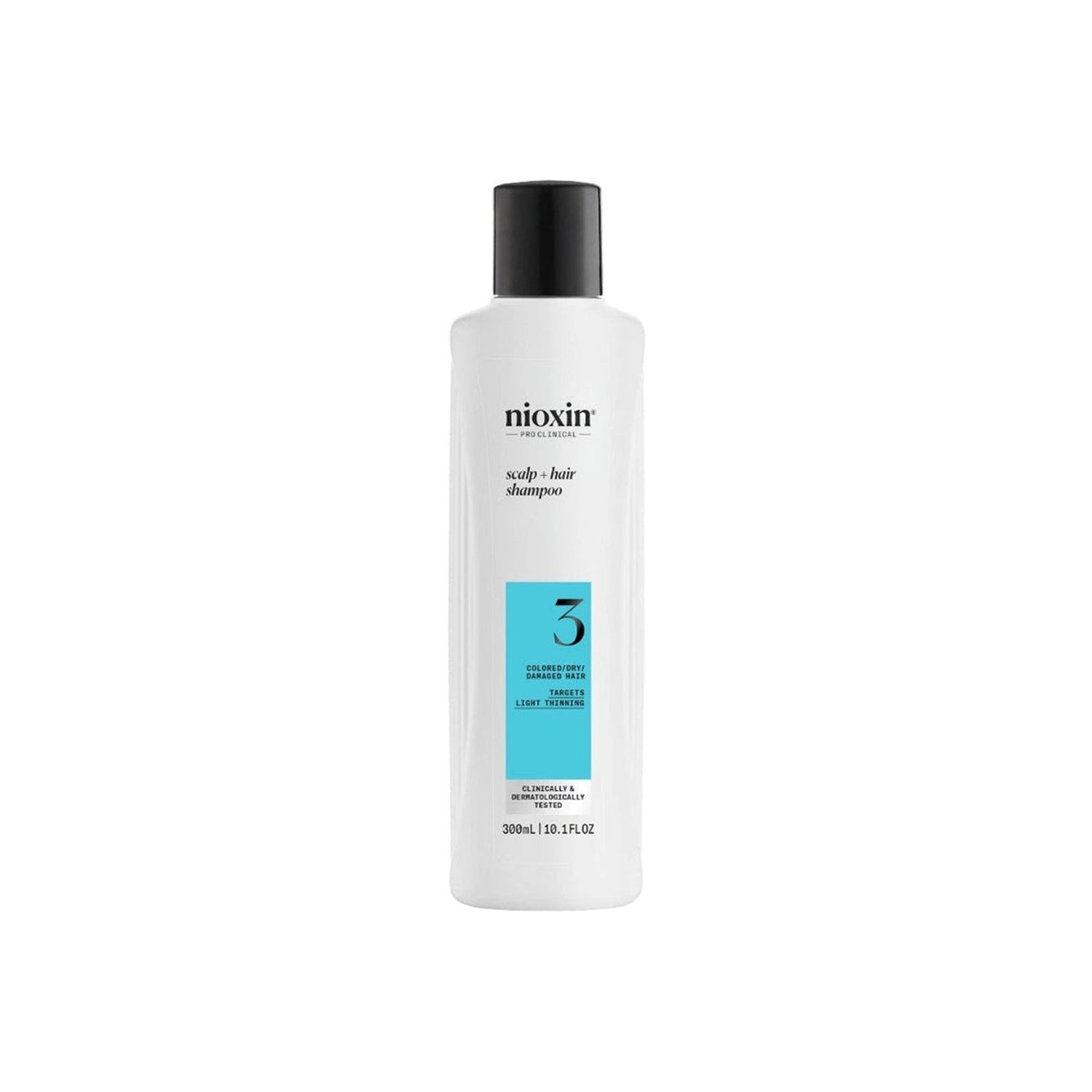 Nioxin System 3 - Shampoo - Dyed and Damaged Hair with Mild Weakening 300 ml