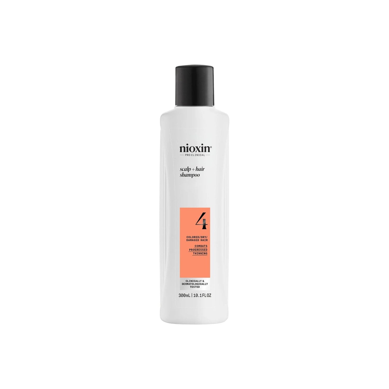 Nioxin System 4 - Shampoo - Dyed and Damaged Hair with Advanced Weakening 300 ml
