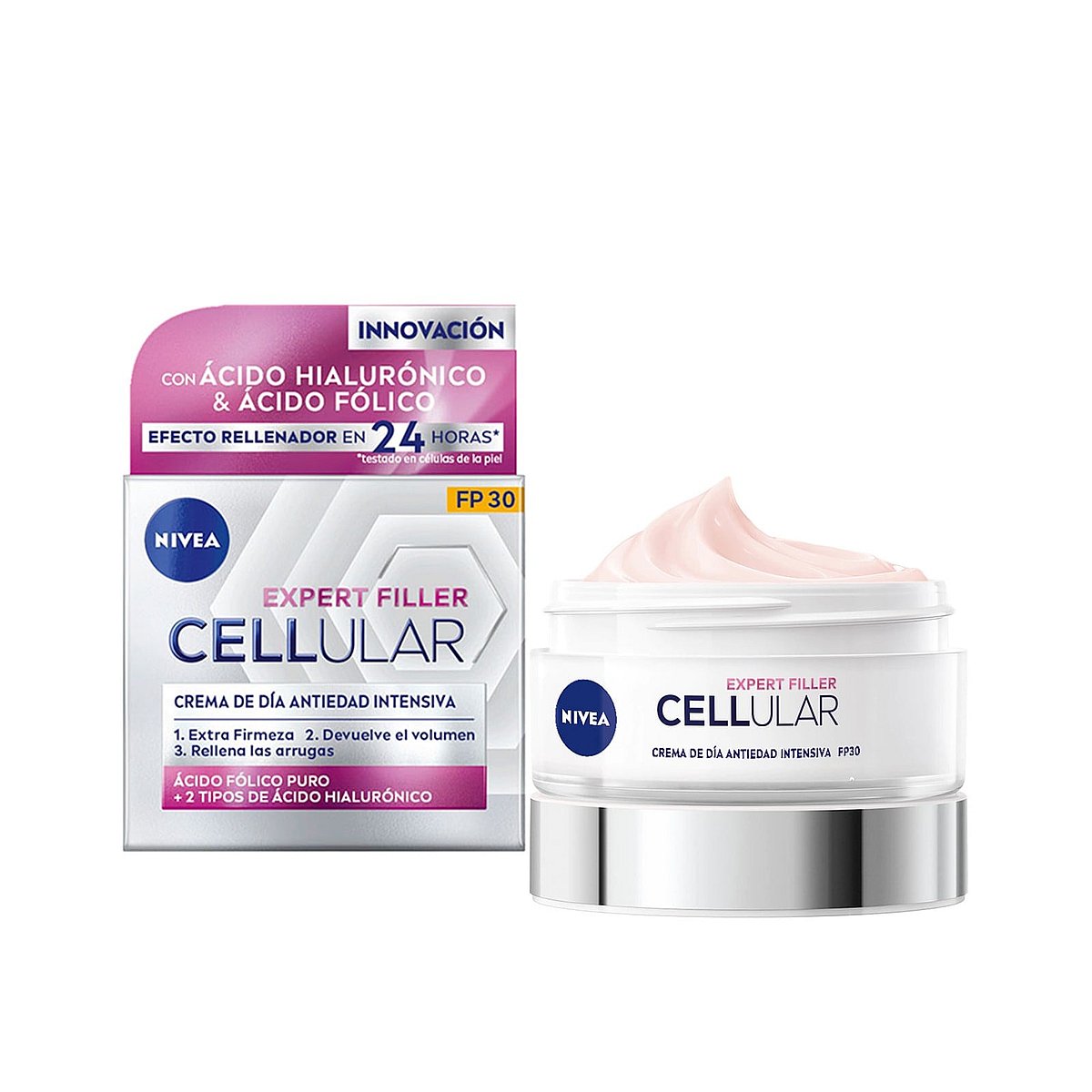 Nivea Cellular Filler Hyaluronic &amp; Folic Day Cream SPF30 50 ml