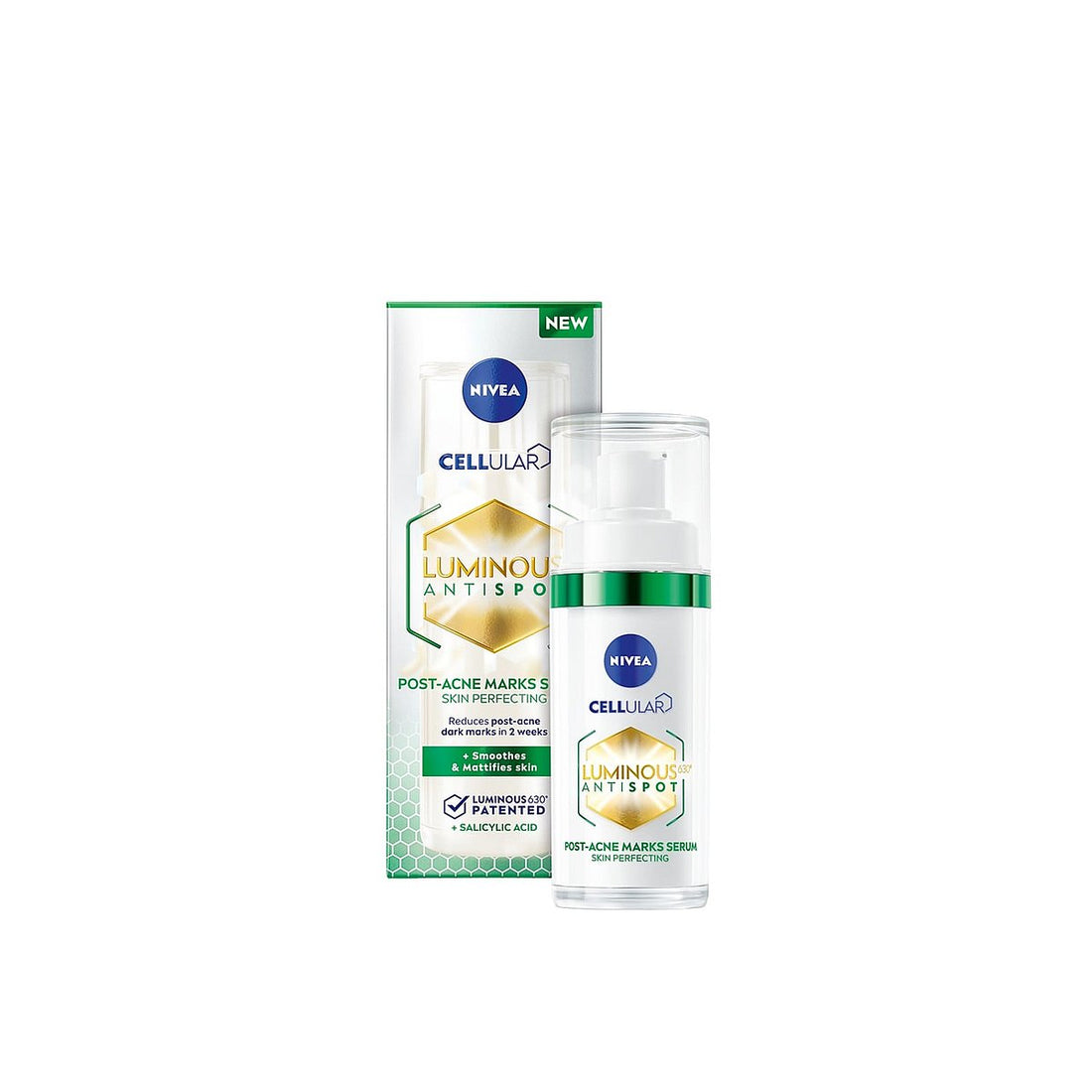 Nivea Cellular Luminous 630 Sérum Antimanchas Marcas Pós-Acne 30ml