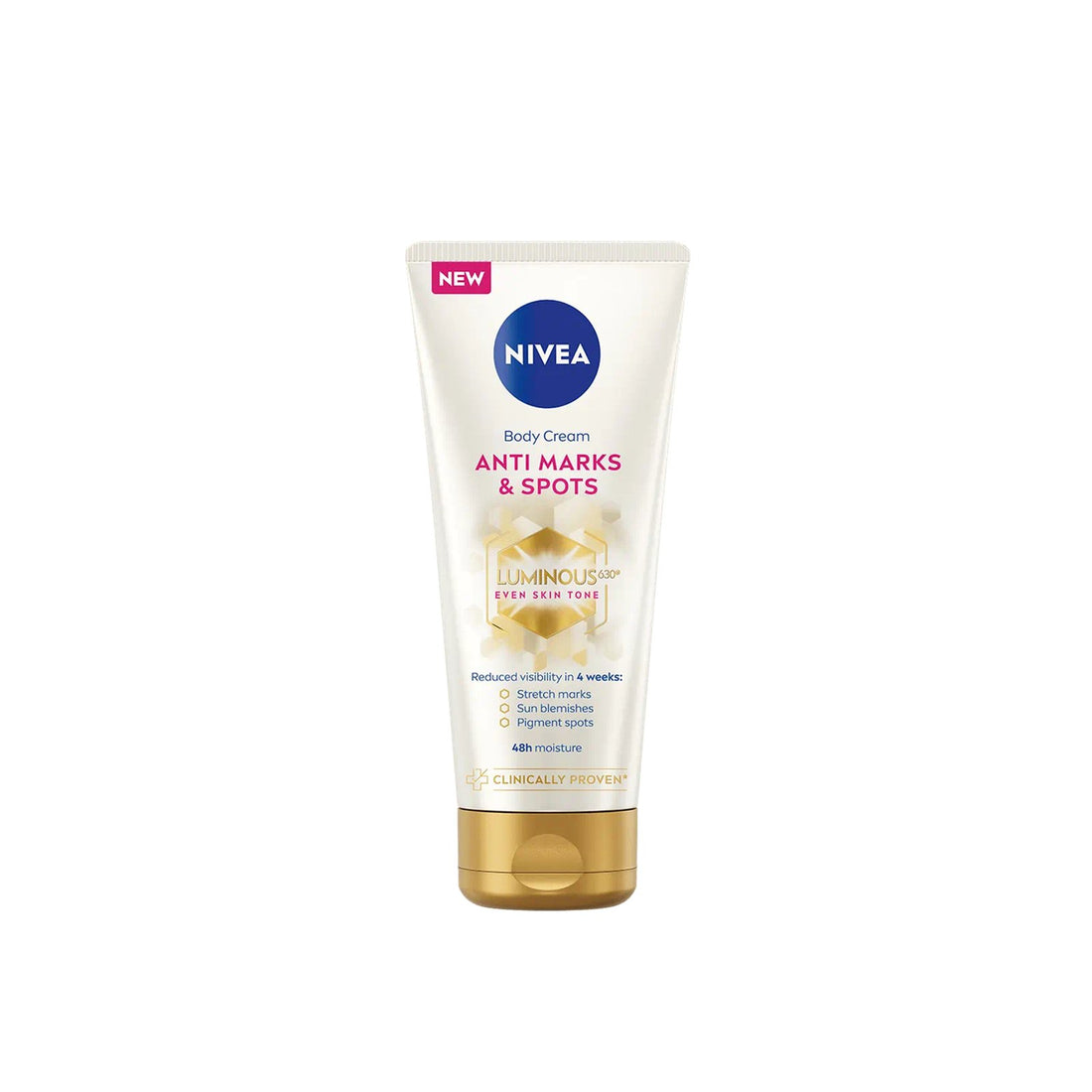 Nivea Luminous 630 Anti-Stretch Mark &amp;amp; Dark Spots Body Cream 200ml