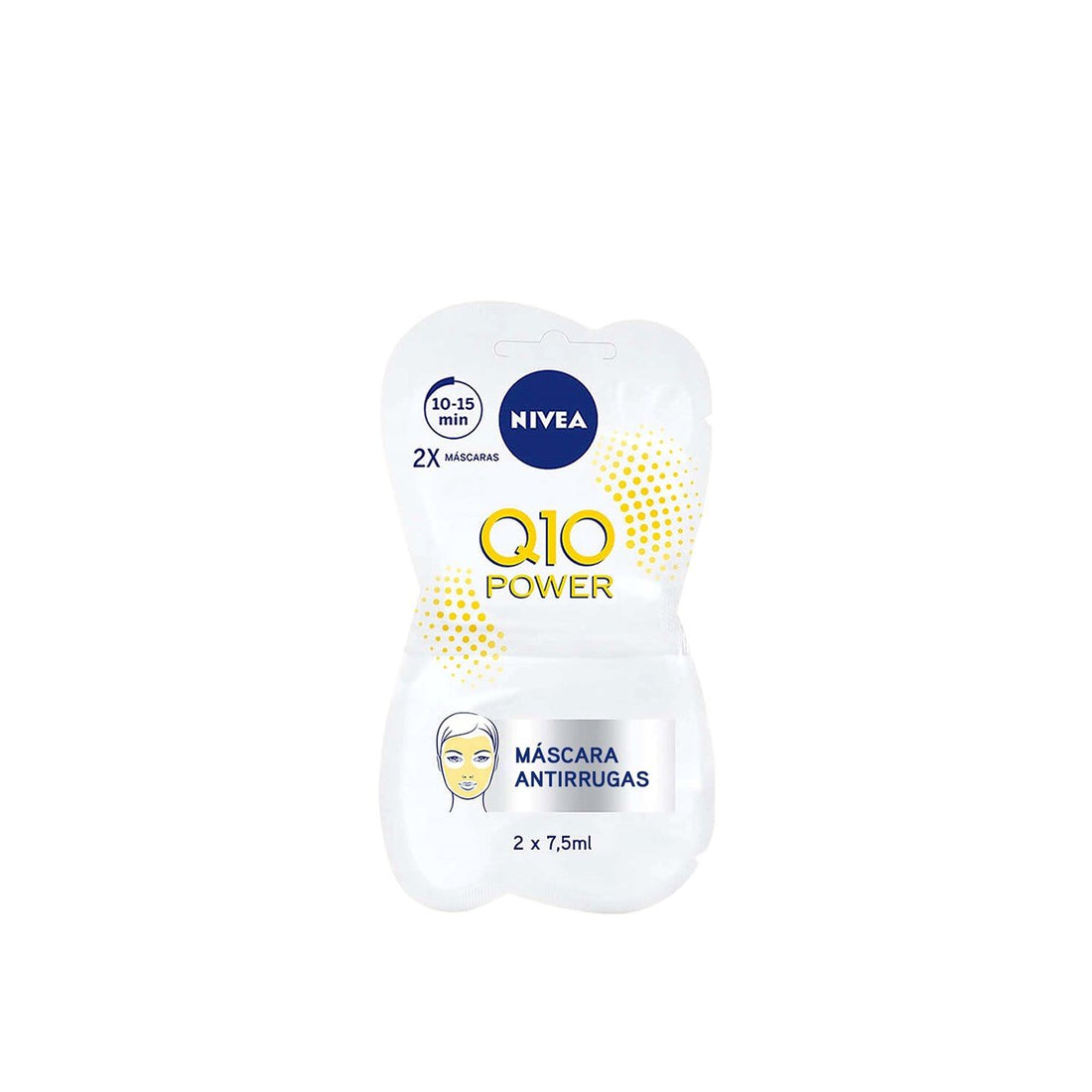 Nivea Q10 Power Anti-Wrinkle Face Mask 2x7.5ml