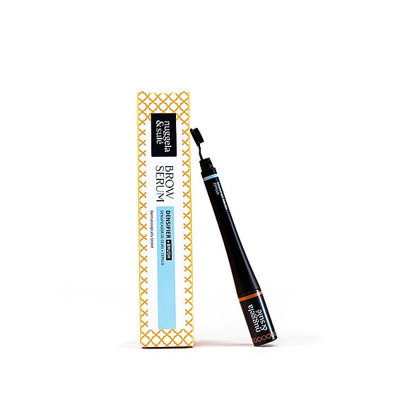Nuggela &amp; Sulé Brow Serum Densifier + Brush 5ml boosts density &amp; hydration for fuller eyebrows