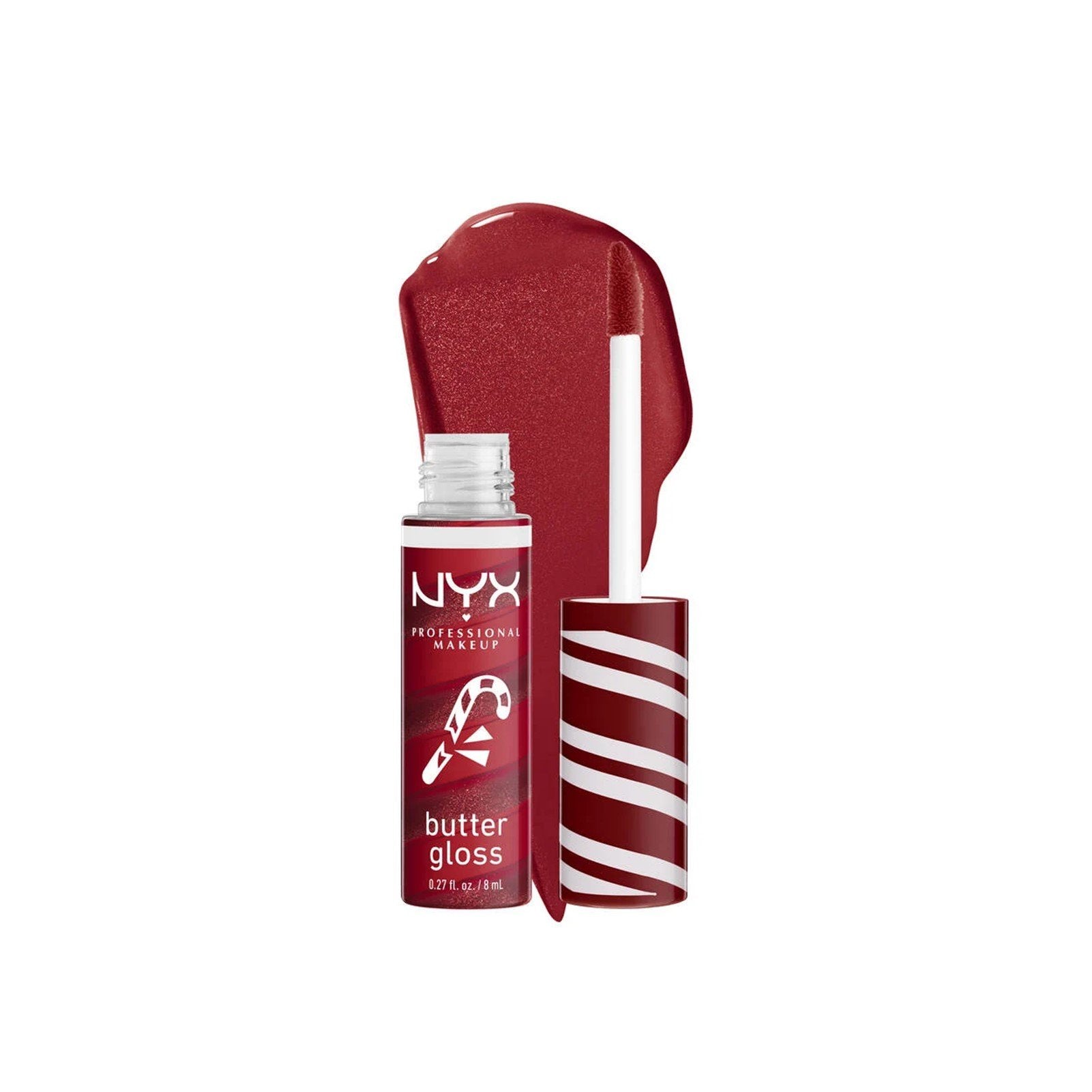 Nyx Professional Make Up NYX Pro Makeup Butter Gloss Swirl 01 Peppermint 8ml