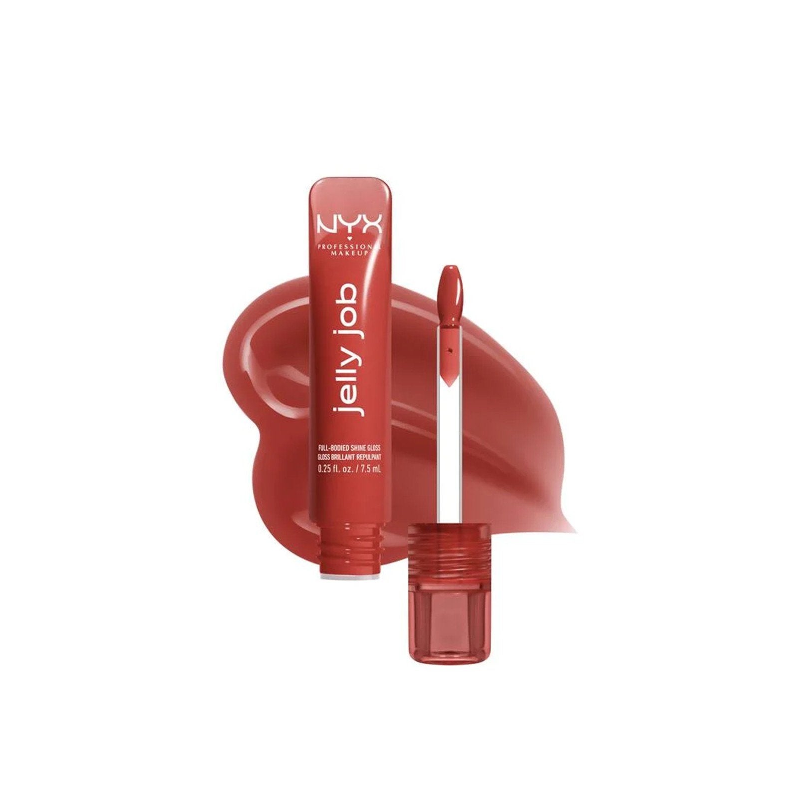 Nyx Professional Make Up NYX Pro Makeup Jelly Job Gloss de Brilho Intenso Jelly Filled 7,5ml