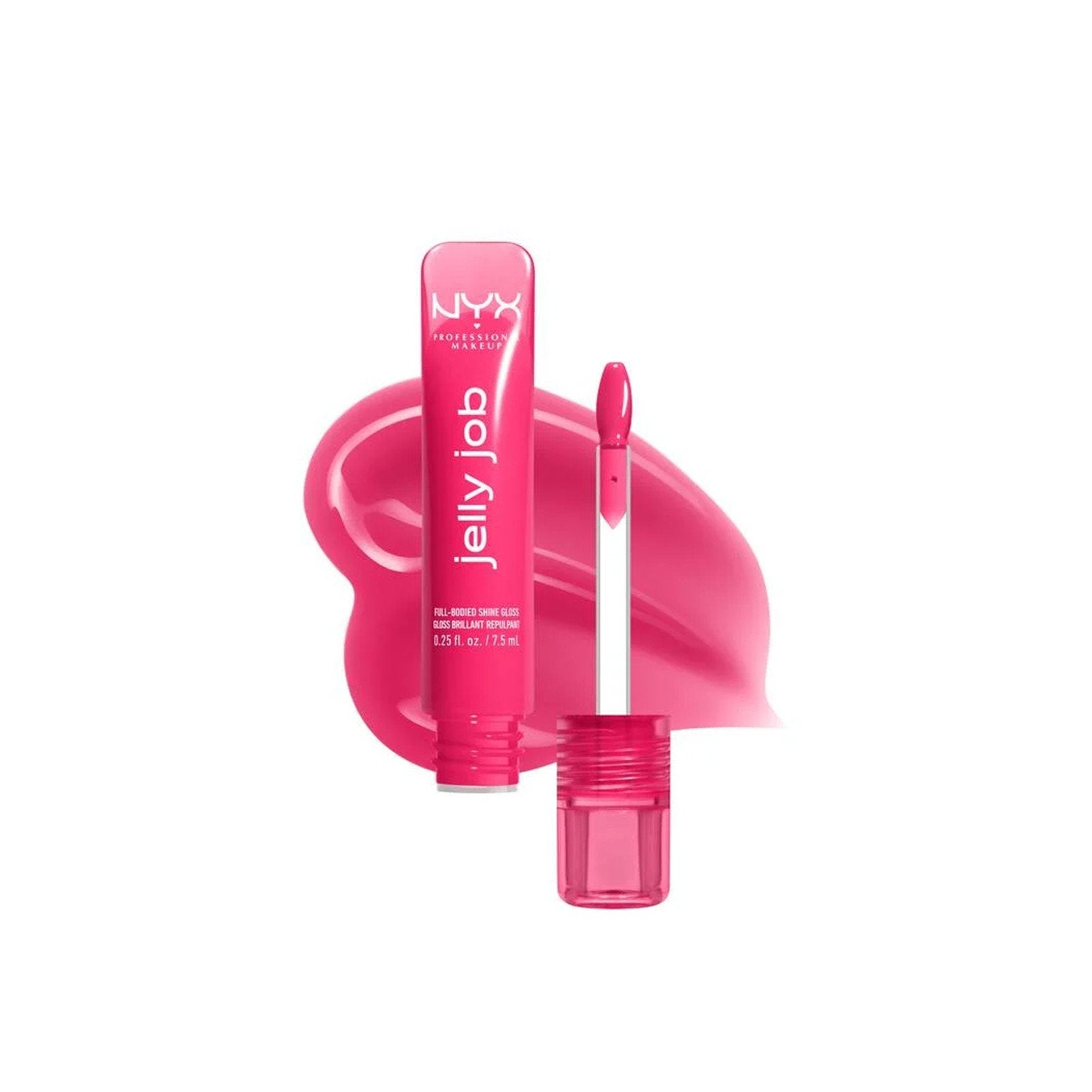 Nyx Professional Make Up NYX Pro Makeup Jelly Job Gloss de Brilho Intenso Juicy Jelly 7.5ml