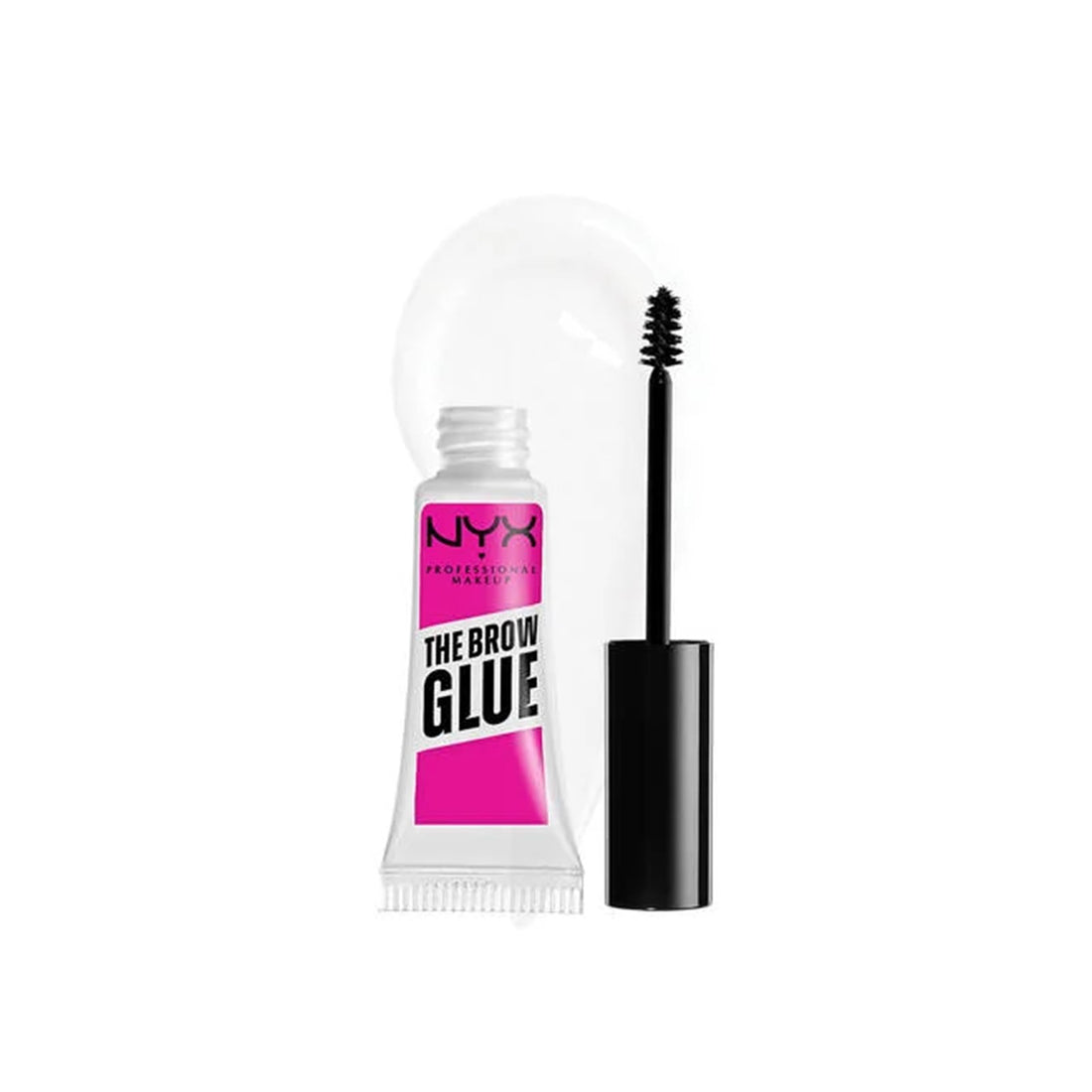 Nyx Professional Make Up NYX Pro Makeup The Brow Glue Gel Modelador de Sobrancelhas Instantâneo 01 Transparente 5g