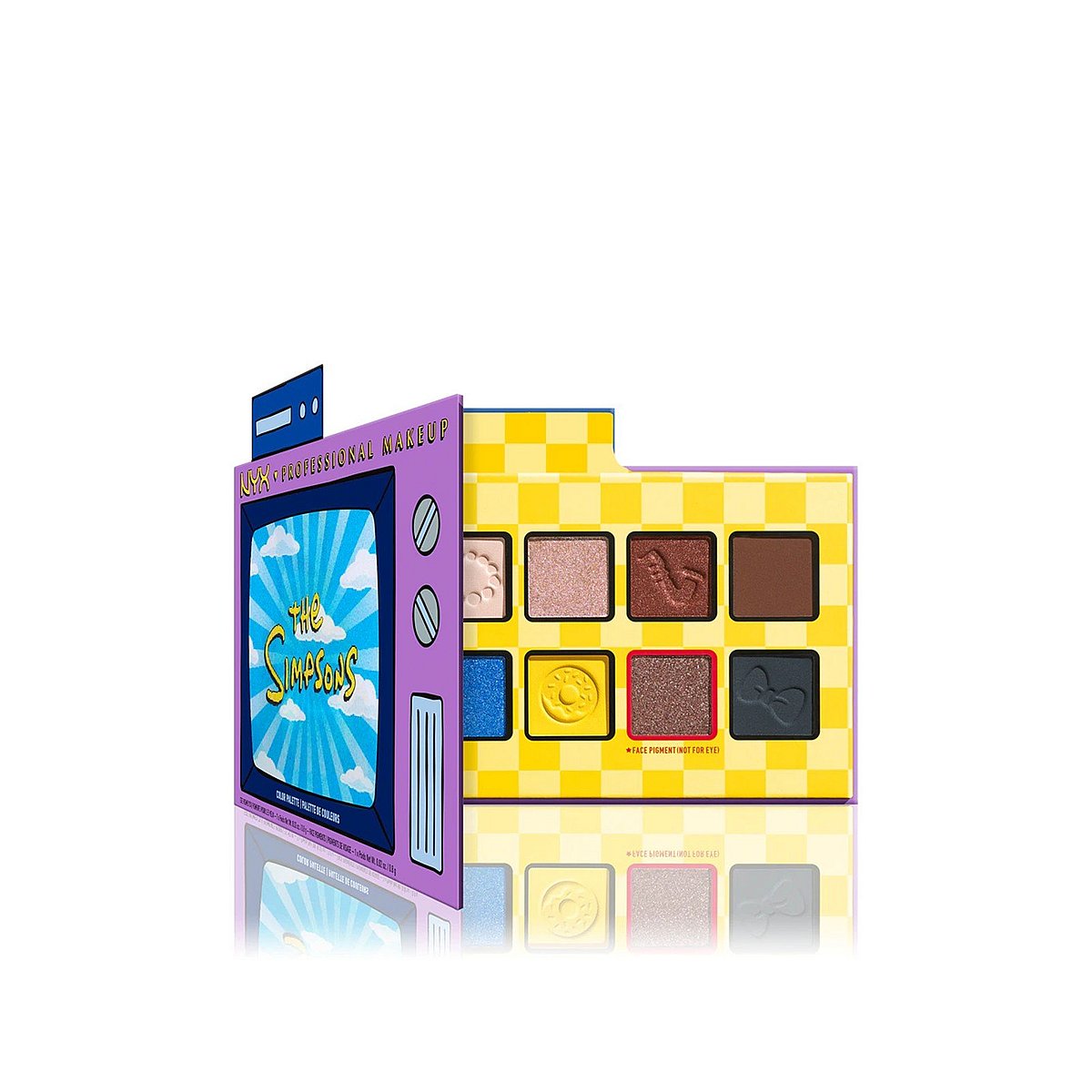 Nyx Professional Make Up NYX Pro Makeup Paleta de Cores dos Simpsons