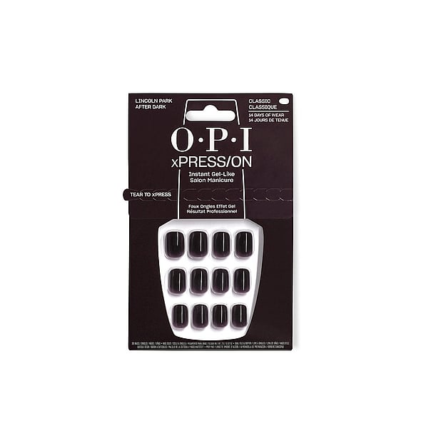 OPI xPress/On Iconic Shades Instant Gel-Like Nails offer 30 midnight purple press-ons