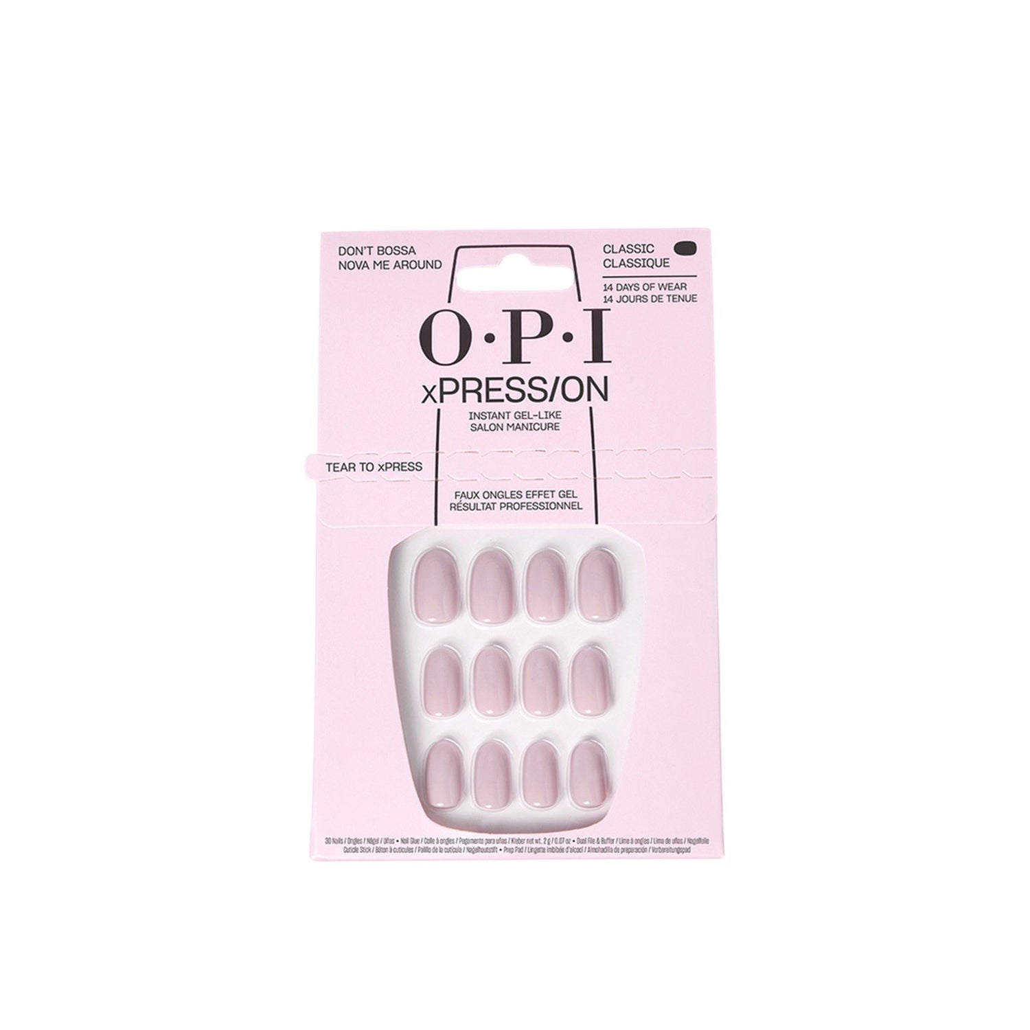 OPI Xpress/on Artificial Nails Iconic Shades 