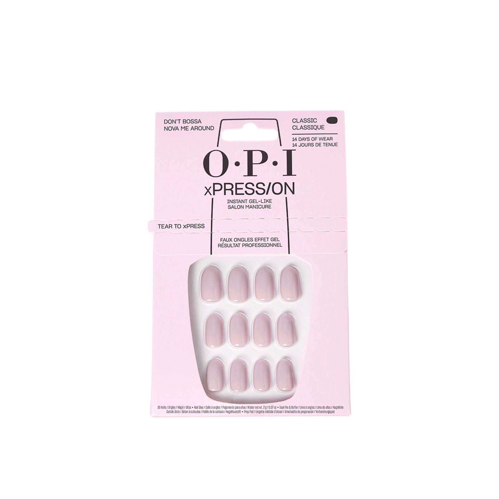 OPI Xpress/on Artificial Nails Iconic Shades 