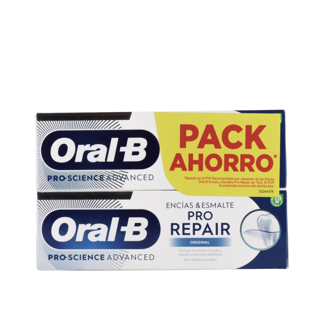 Oral-B Gum &amp;amp; Enamel Pro-Repair Original Toothpaste 75ml x2