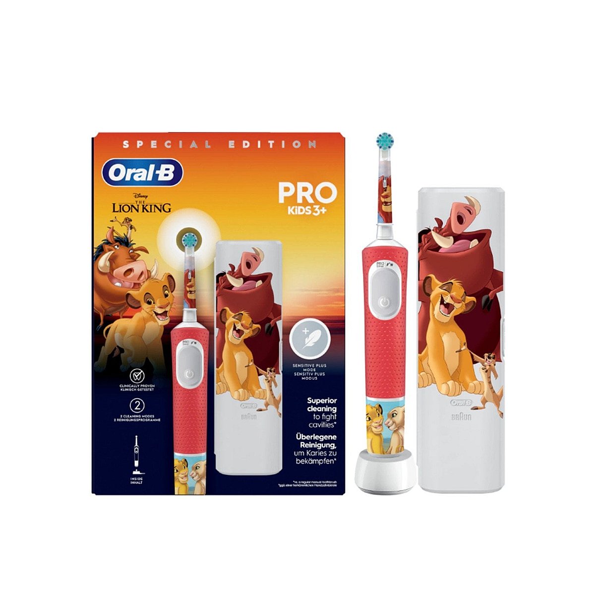 Oral-B Vitality Infantil Leon King Electric Toothbrush 1 Unit