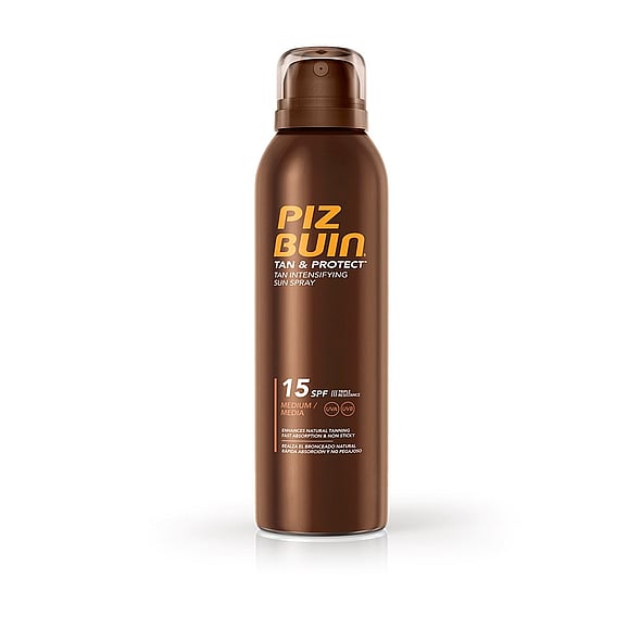 Piz Buin Tan &amp; Protect Intensifying Sun Spray Spf15 150Ml