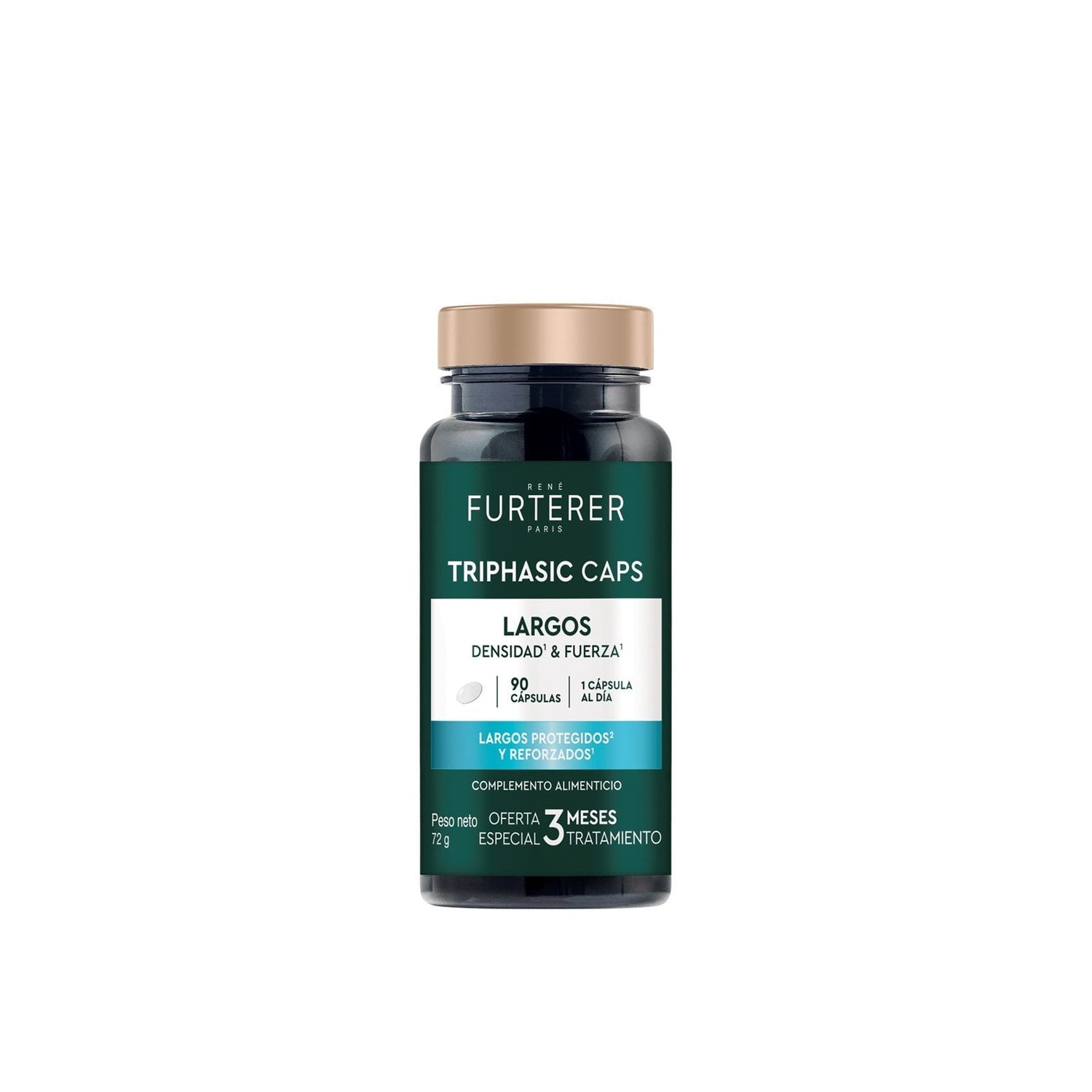 René Furterer Triphasic Caps Length Density &amp; Strength x90