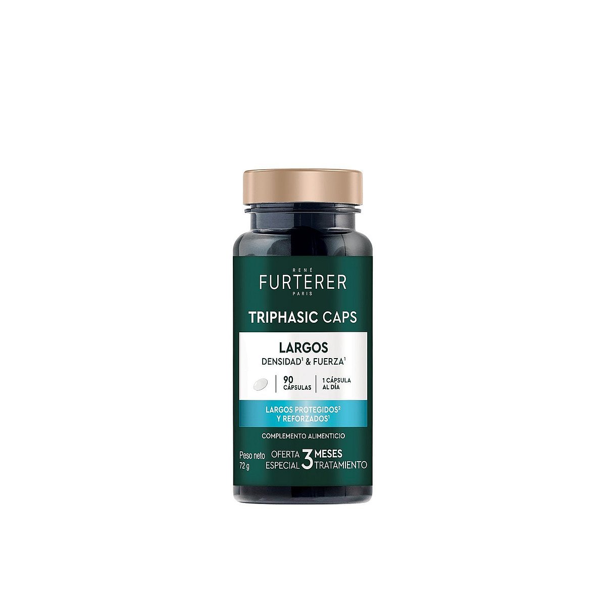 Rene Furterer Triphasic Caps Long Density &amp; Strength Capsules 90 U