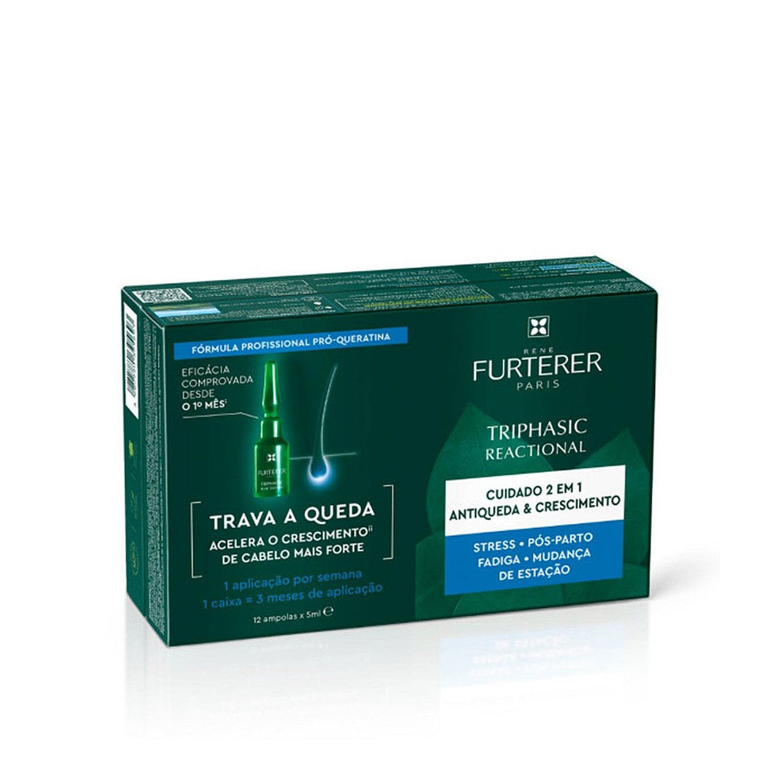 René Furterer Triphasic Reactional Sérum Antiqueda 12x5ml