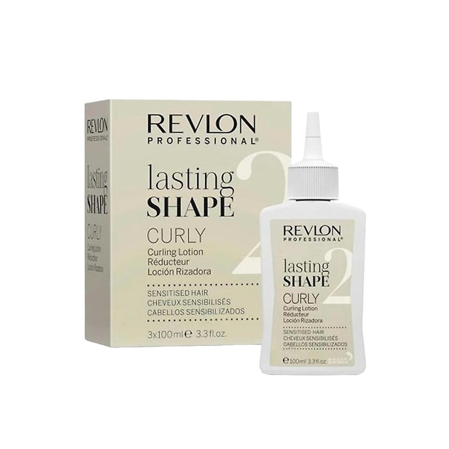 Revlon Professional Lasting Shape 2 Curly Curling Lotion 3x100ml