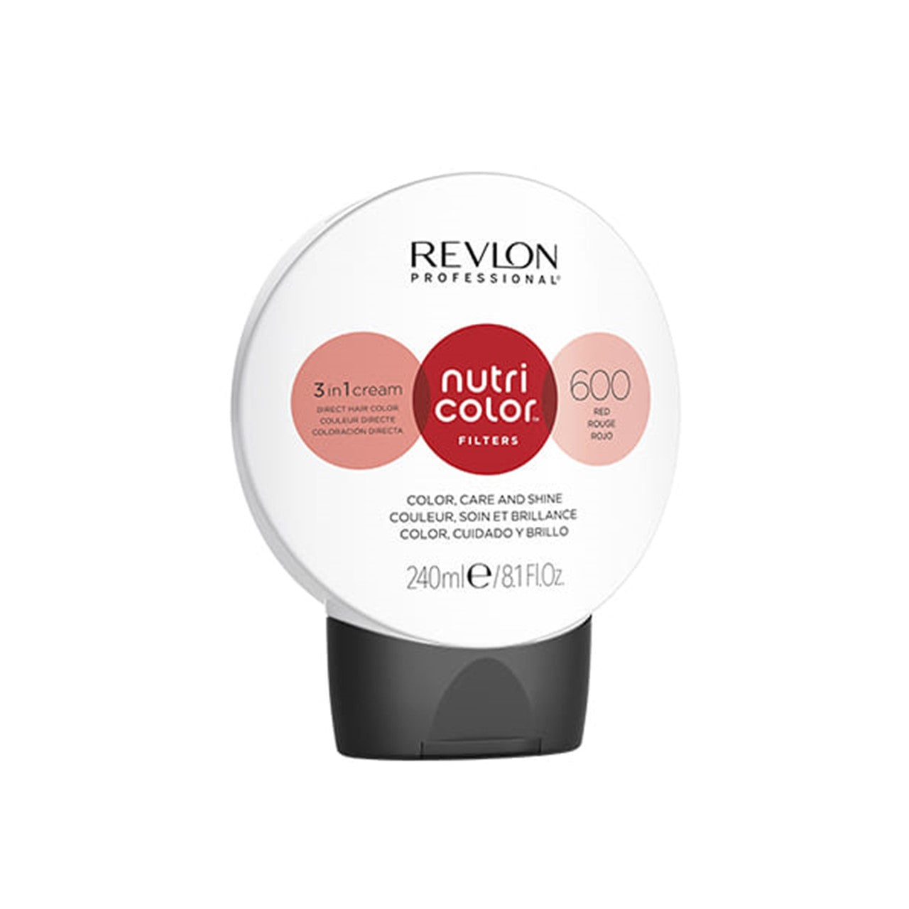 Revlon Professional Nutri Color Filters 3-In-1 Cream Hair Dye 600 Red 240ml