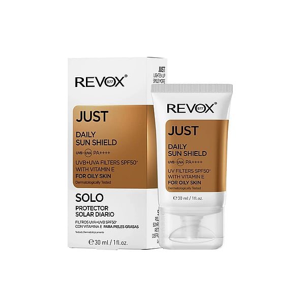 Revox B77 Just Daily Sun Shield Sunscreen For Oily Skin SPF50 30Ml
