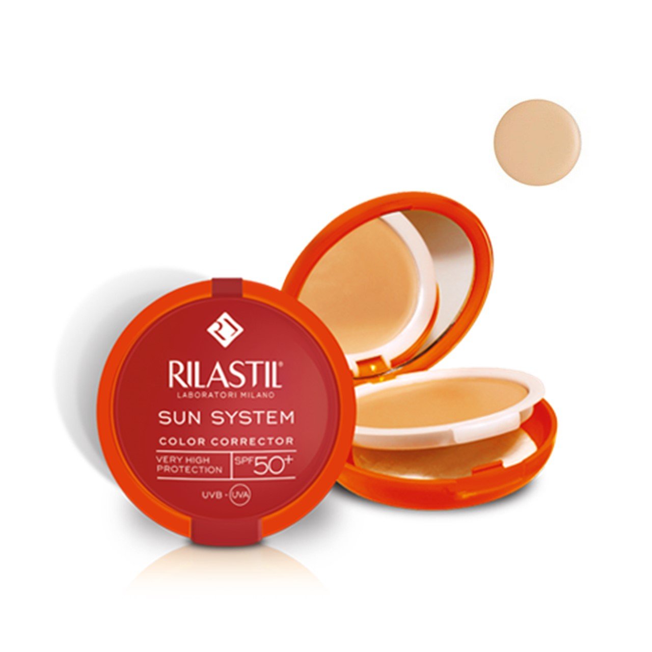 Rilastil Sun System Uniforming Compact Cream SPF50+ 01 Beige 10g