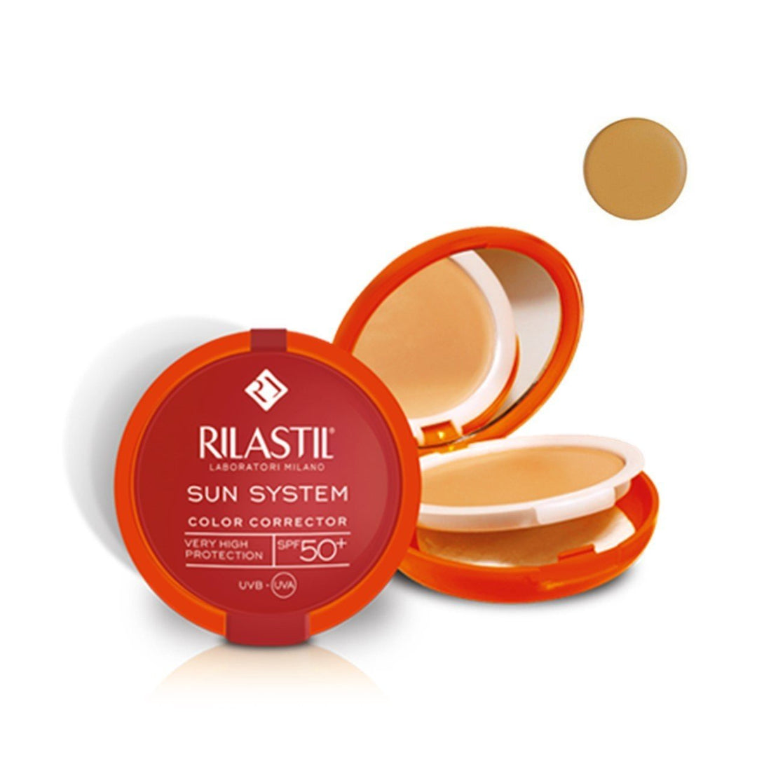 Rilastil Sun System Uniforming Compact Cream SPF50+ 02 Dore 10g