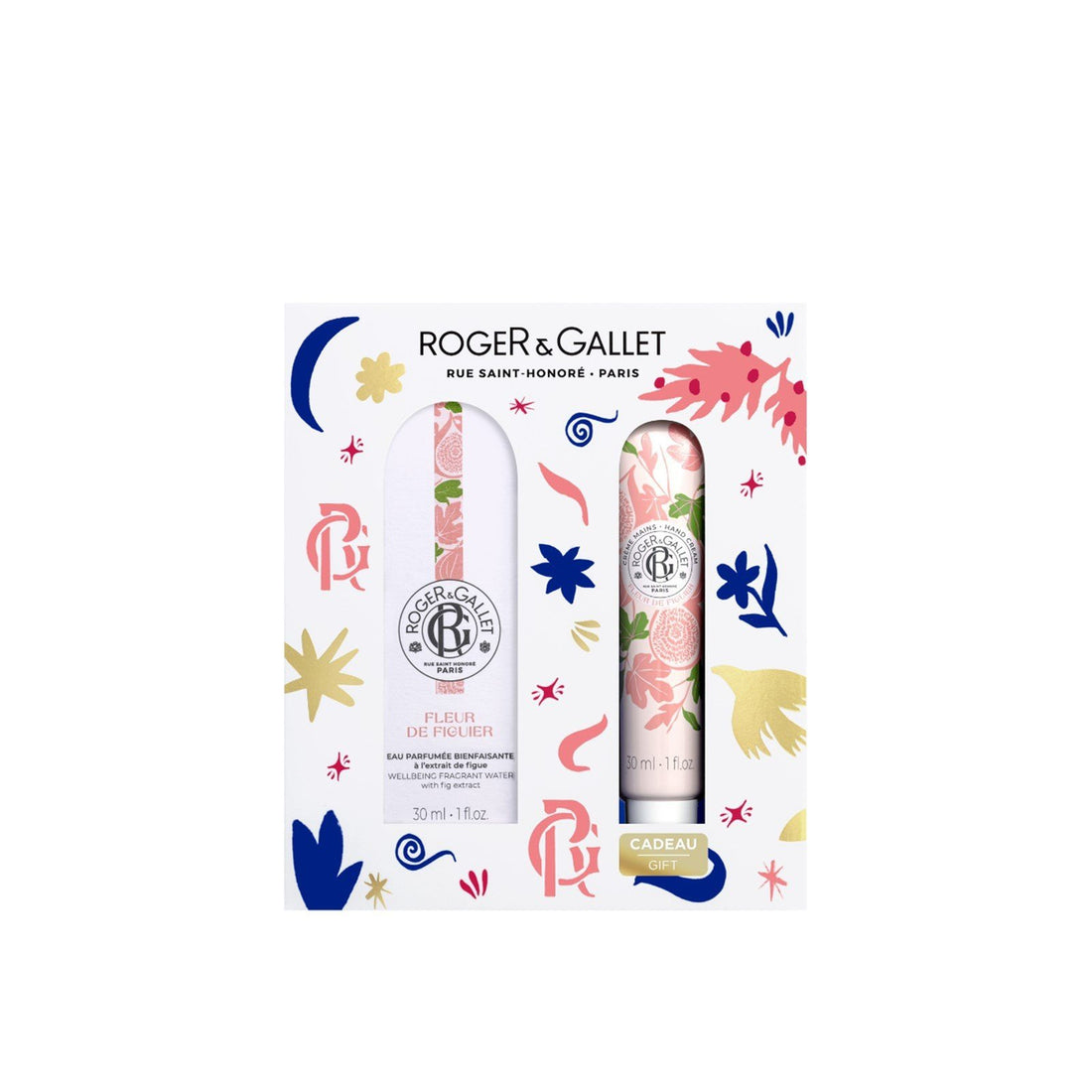 Roger&amp;amp;Gallet Fleur de Figuier Wellbeing Fragrant Water + Hand &amp;amp; Nail Balm Set